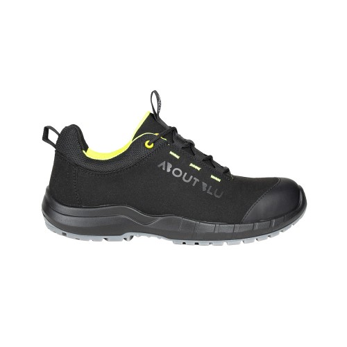 AboutBlu Dynamo Black Yellow Low S3S ESD – Παπούτσι Ασφαλείας Χαμηλό