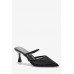 Mules Μυτερά με Δίχτυ & Στρας K2830 ΜΑΥΡΟ