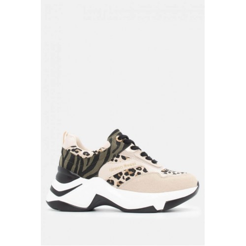 ΓΥΝΑΙΚΕΙΑ Sneakers Δίσολα με Διακοσμητικό ΛΕΟΠΑΡ