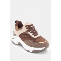 ΓΥΝΑΙΚΕΙΑ Sneakers Δίσολα με Διακοσμητικό ΚΑΦΕ