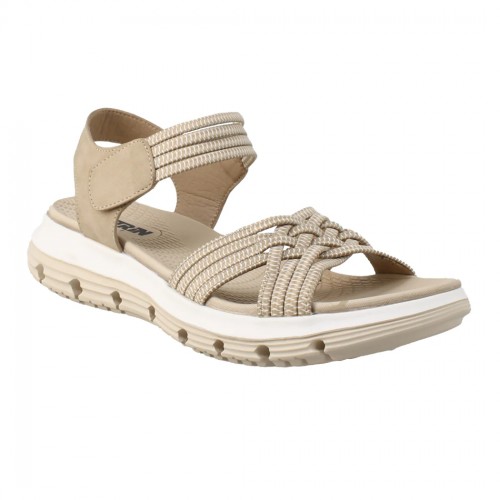 ANTRIN SOFT 81.MADISON-200 Μπεζ Πέδιλο Γυναικείο Με Λάστιχα