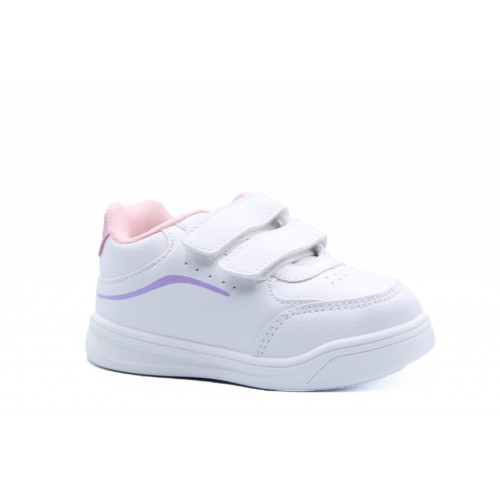 Παιδικά λευκά sneaker SMART KIDS K669D