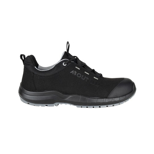 AboutBlu Dynamo Black Grey Low S3S ESD – Επαγγελματικό Παπούτσι Ασφαλείας