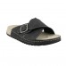 ANTONELLO 56.S5107-B07 Μαύρο Πέδιλο Ανδρικό Με Ρυθμιζόμενο Κούμπωμα