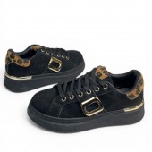 ΓΥΝΑΙΚΕΙΑ  CASUAL ΠΑΠΟΥΤΣΙΑ SD24022 ΜΑΥΡΟ