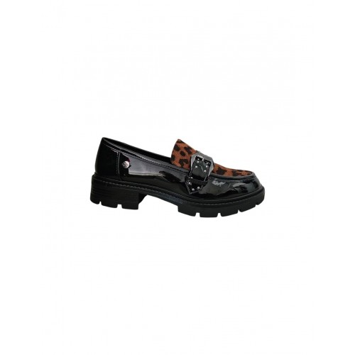 ΓΥΝΑΙΚΕΙΑ ΠΑΠΟΥΤΣΙΑ LOAFERS ΜΑΥΡΟ ΛΕΟΠΑΡ SD57071