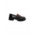 ΓΥΝΑΙΚΕΙΑ ΠΑΠΟΥΤΣΙΑ LOAFERS ΜΑΥΡΟ ΛΕΟΠΑΡ SD57071