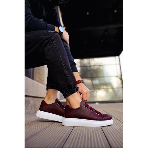 Aνδρικά sneaker CHEKICH CH253 BORDEAU