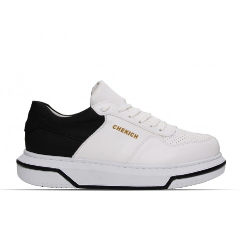 Aνδρικά sneaker CHEKICH 075 WHITE-BLACK
