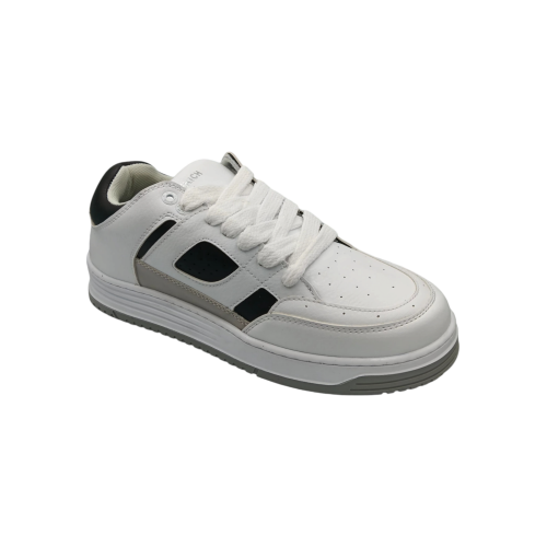 ΑΝΔΡΙΚΑ SNEAKERS CHEKICH  CH2401 ΛΕΥΚΟ ΜΑΥΡΟ