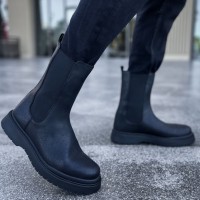 ΑΝΔΡΙΚΑ ΜΠΟΤΑΚΙΑ CHEKICH CH223 ΜΑΥΡΟ