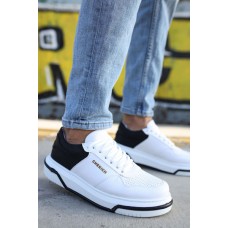 Aνδρικά sneaker CHEKICH 075 WHITE-BLACK
