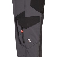 Παντελόνι Εργασίας Ελαστικό 4-way Stretch Cofra Hagfors anthracite/black