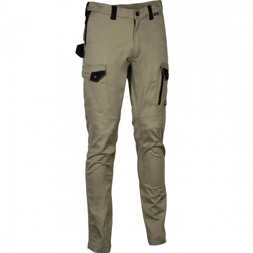 Παντελόνι Εργασίας Super Stretch Cofra Jember khaki/black