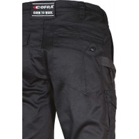 Παντελόνι Εργασίας Super Stretch Cofra Jember black/black