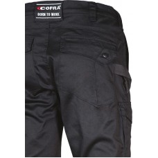  Παντελόνι Εργασίας Μαύρο Cofra Super Stretch Jember  ΜΑΥΡΟ