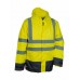 Αδιάβροχο Αντανακλαστικό Παρκά 4 σε 1 Cofra Telsen yellow/navy
