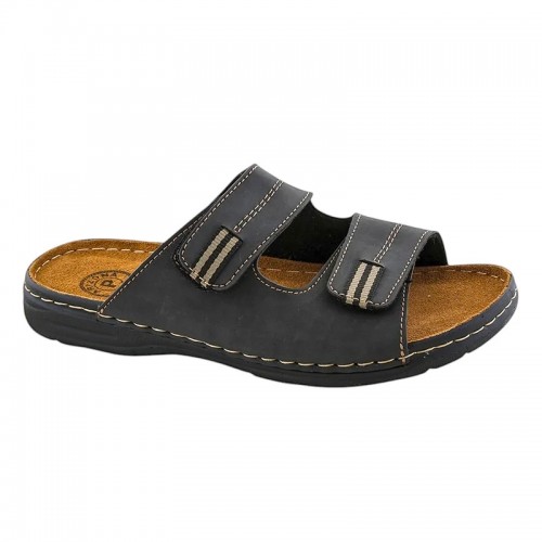 Ανατομική Ανδρική Παντόφλα Arizona Μαύρο