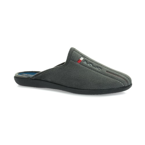 FAME NL 1270 GREY – Ανδρικές Χειμερινές Υφασμάτινες Παντόφλες Γκρι