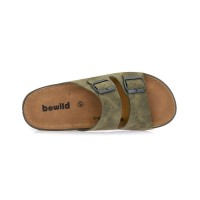 Ανδρικές καλοκαιρινές παντόφλες BEWILD ΧΑΚΙ 