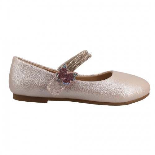 IQKIDS 19.ARIEL-200 Ροζ Μπαλαρίνα Για Κορίτσια