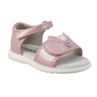 IQKIDS 19.LANA-200 Ροζ Αυτοκόλλητο Πέδιλο Για Κορίτσια