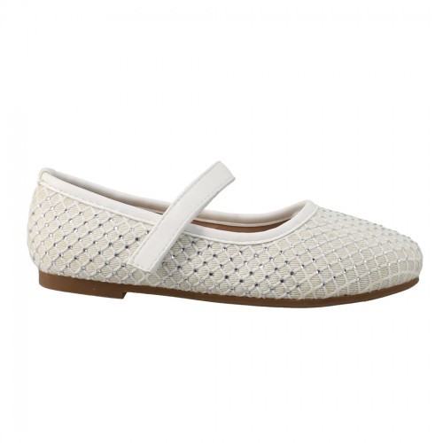 IQKIDS 19.MAKANA-200 Λευκή Μπαλαρίνα Για Κορίτσια IQKIDS 19.MAKANA-200 Λευκή Μπαλαρίνα Για Κορίτσια