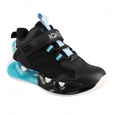 IQKIDS 92.DOKER-195 Μπλε Μποτάκι Αθλητικό Για Αγόρια Με Δερμάτινο Πάτο