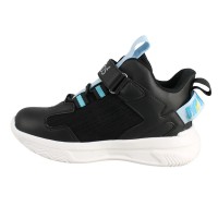 IQKIDS 92.DOKER-195 Μπλε Μποτάκι Αθλητικό Για Αγόρια Με Δερμάτινο Πάτο