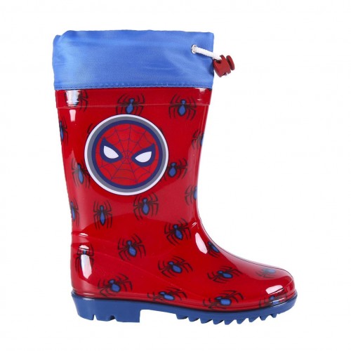 Disney Παιδικές Γαλότσες για Αγόρι Spiderman Κόκκινες