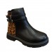 ΠΑΙΔΙΚΑ ΜΠΟΤΑΚΙΑ ZAKSHOES SD12284 ΜΑΥΡΟ ΛΕΟΠΑΡ