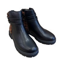 ΠΑΙΔΙΚΑ ΜΠΟΤΑΚΙΑ ZAKSHOES SD12284 ΜΑΥΡΟ ΛΕΟΠΑΡ