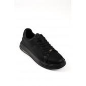 ZAK Ανδρικά Sneakers Flatforms Μαύρα με Κορδόνια SD04017