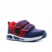 Παιδικά Sneakers με Σκρατς & Φωτάκια Μπλε