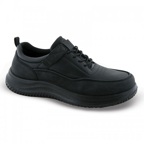 ZAK SD64020 – Ανδρικό Μαύρο Casual Παπούτσι PU