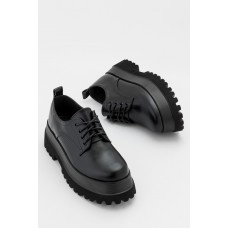 Oxfords with Textured Sole BLACK N5500