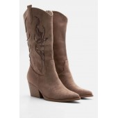 ΓΥΝΑΙΚΕΙΕΣ  Μπότες Cowboy με Διακοσμητικές Φωτιές