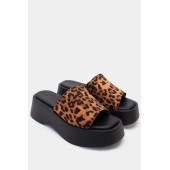WOMEN'S Wide Platform Platforms BLACK