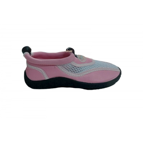Παιδικά  παπούτσια θαλάσσης με κορδόνι σε ροζ  553 